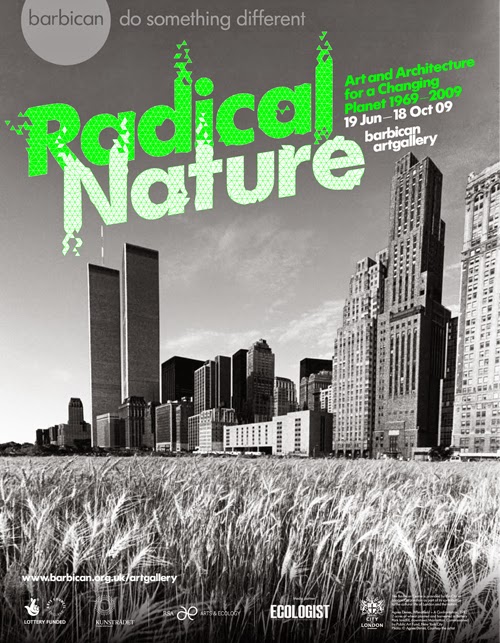 The retrospective Radical Nature exhibition was supported by the RSA Art & Ecology programme and hosted Prof TJ Demos' first writings on the topic in 2009. I spent two days at the exhibition as it was so rare to see such work on display at the time.