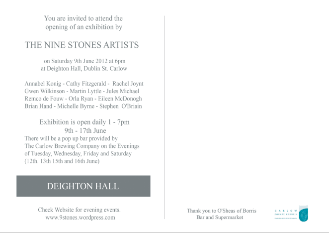 invite exhibtion details
